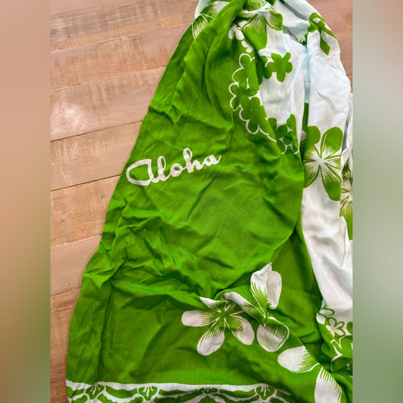 Hawaii Aloha swim vacation tourist souvenir swim bikini bottom sarong wrap - Picture 2 of 12